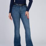 شلوار جینBOOTCUT بوتکات آبی تیره(سرمه ای)