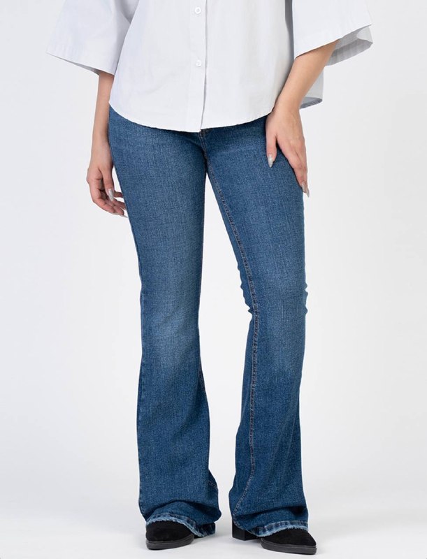 5776135778357415924 (1) شلوار جینBOOTCUT بوتکات آبی - تصویر 1