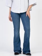 شلوار جینBOOTCUT بوتکات آبی - تصویر 3